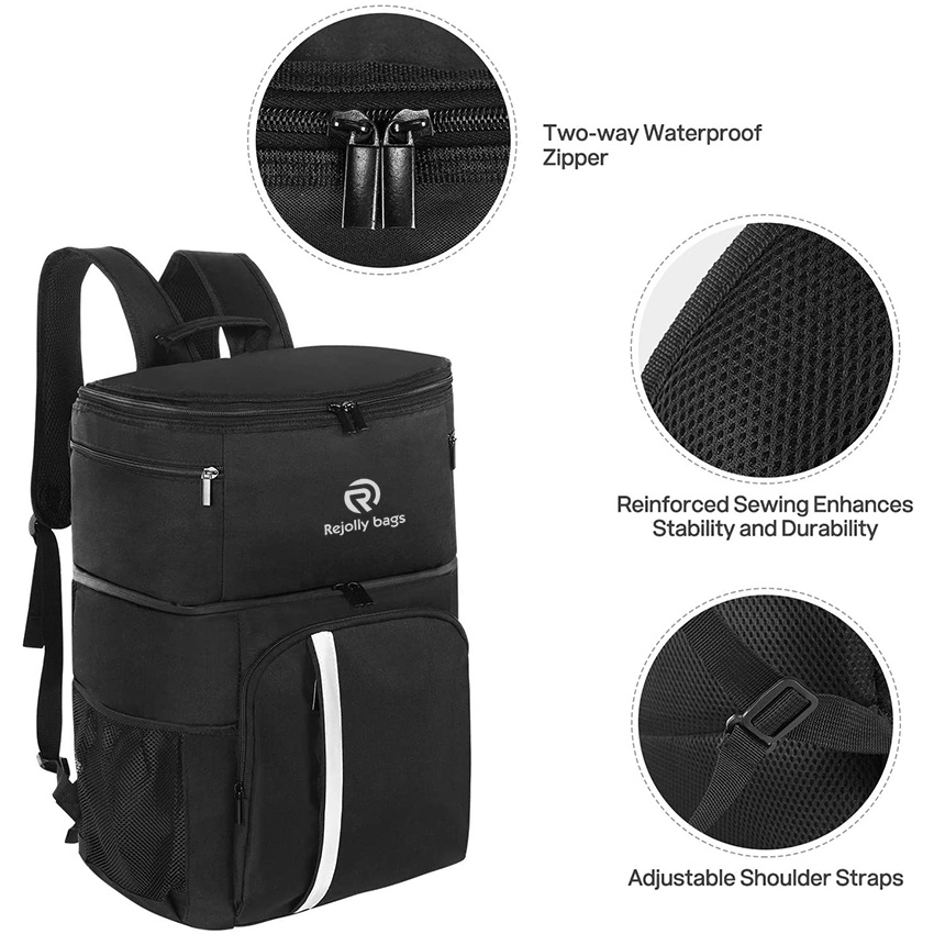 Backpack Cooler, 30L, Lunch Backpack for Men Women, Insulated Dry Backpack