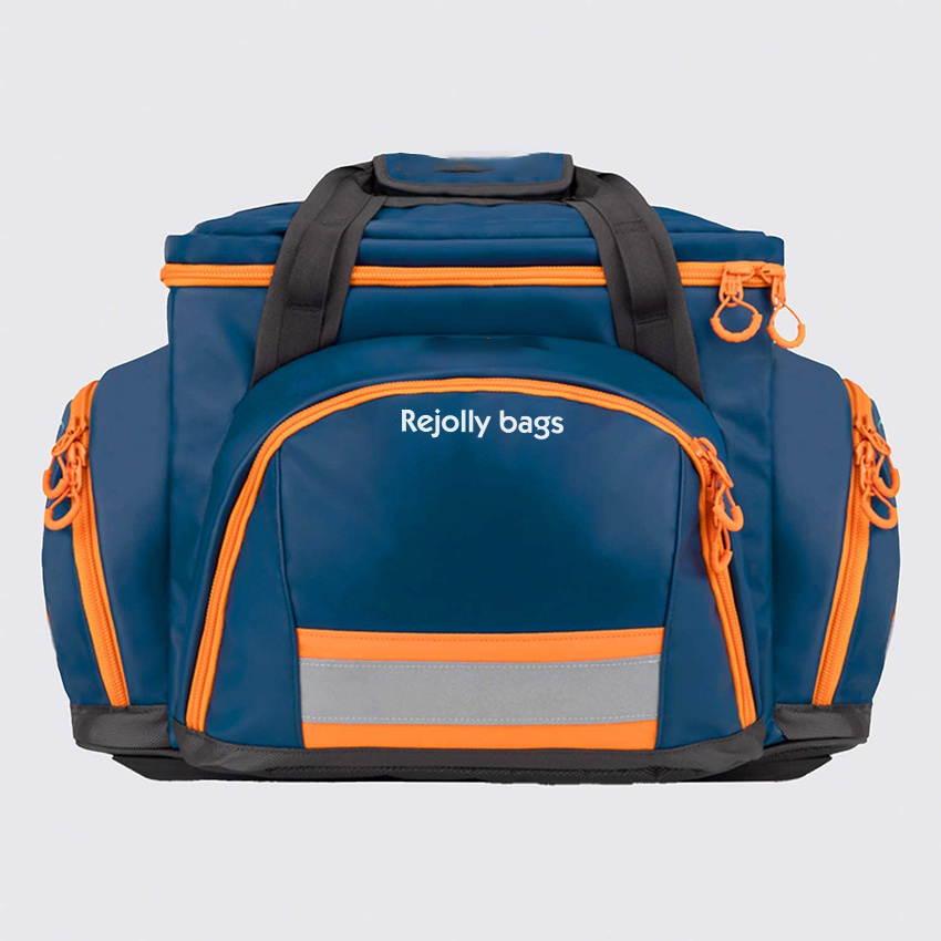 Ever Ready First Aid Extra Large Fully Stocked EMT Premium Trauma Bag for Firefighters First Responders