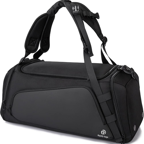 Short-Distance Trip Duffel Gym Bag Dry and Wet Depart Pocket Sports Backpack with Shoes Compartment