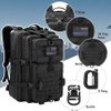 Military Style Tactical Molle Assault Pack, Tactical Backpack Camping Rucksack, 3-Day Pack Bag