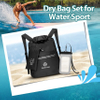 Waterproof Floating Dry Bag Backpack: 20L Lightweight Dry Backpacks/Watertight Ultralight Kayak Dry Bags with Pack for Kayaking Backpacking Surfing Boating Bag