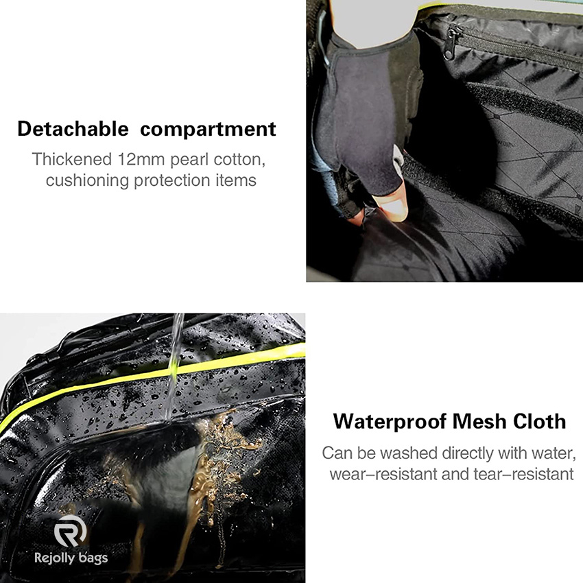 Trunk Bag Bike Pannier Bag for Bicycle Cargo Rack Saddle Bag Shoulder Laptop Pannier Rack Professional Cycling Accessories Bicycle Bag