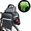 Bike Trunk Bag Extendable Large Capacity Saddle Pack Waterproof Bicycle Rear Rack Luggage Carrier Cycling