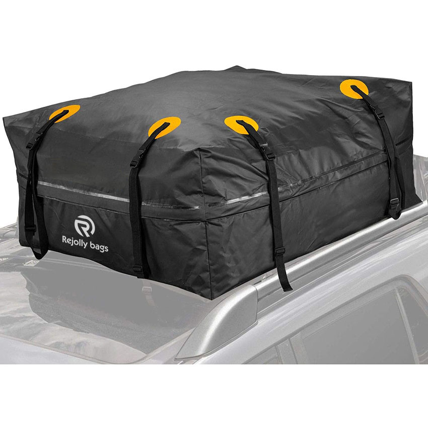 15 Cubic Feet Car Rooftop Cargo Carrier Bag - Cargo Bag Compatible Cars with Rack/Rail/Cross Bar Bag