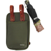 Canvas Leather Bicycle U-Lock Tote Bike Lock Holster Bag