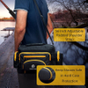 Soft Sides Hard Waterproof Base Glasses Protection Plier Pocket Suitable for 3600 Fishing Tackle Fishing Fish Bag