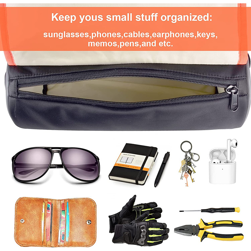 Waterproof Large-Capacity Front Pack for Bike Handlebar Bag Motorcycles, Road Bike Bag