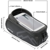 Waterproof Bicycle Mobile Phone Case with TPU Touch Screen for Smartphones Under Bike Frame Bag