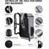 Dry Bag Backpack Waterproof 30 Floating Water Sport Marine
