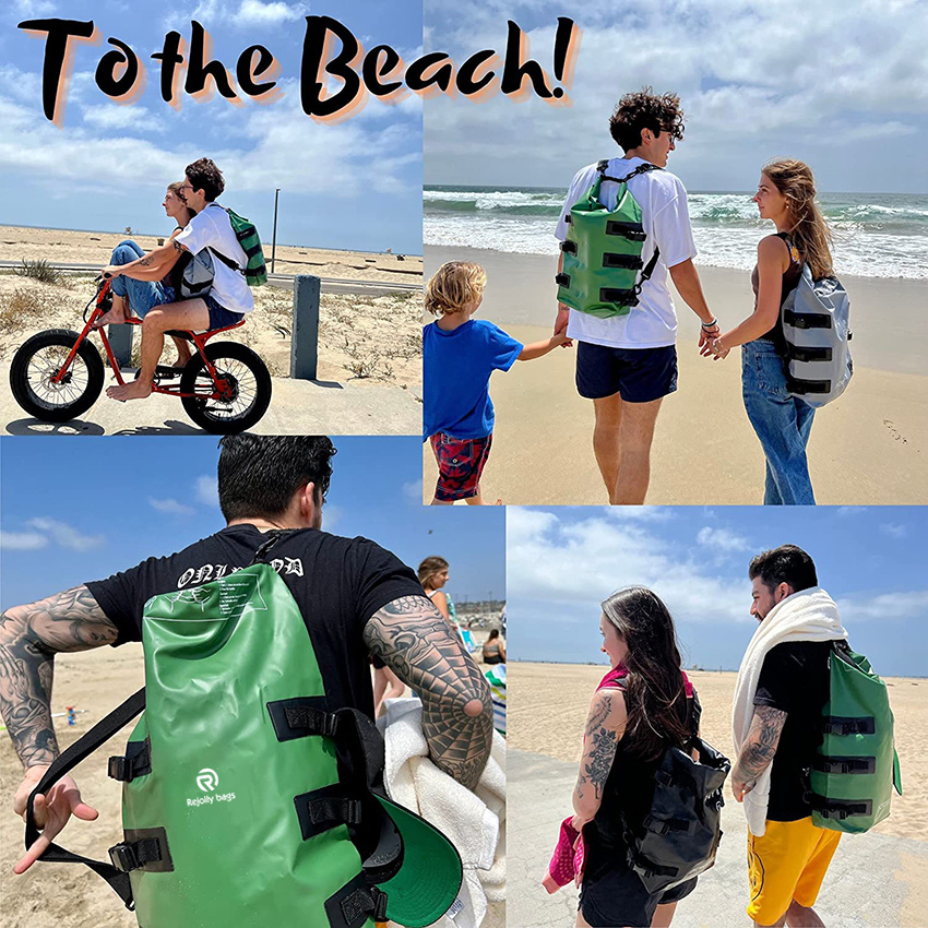 Floating Waterproof Dry Bag Backpack Outdoor Rucksack for Tactical Travel Camping Gear Hiking Accessories