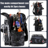 1000d Nylon Storage Outdoor Shoulder Backpack, Cross Body Sling Bag, Mountaineering Fishing Gear Bag
