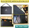 Sports Festival Portfolio Case with Shoulder Strap Artist Artwork Bag Waterproof for Sketching