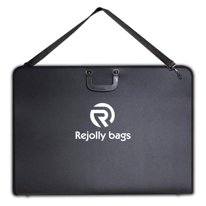 Sports Festival Portfolio Case with Shoulder Strap Artist Artwork Bag Waterproof for Sketching