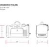 Wholeasle Duffle with a Large Capacity Main Compartment for Travel Bag