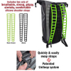 Lightweight 30L Waterproof Commuter Dry Bag Backpack with Breathable Silicone Shoulder Straps Bag