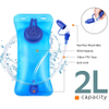 Hydration Backpack with 2L Water Bladder, Lightweight Rucksack for Climbing Hiking Cycling Hydration Bag
