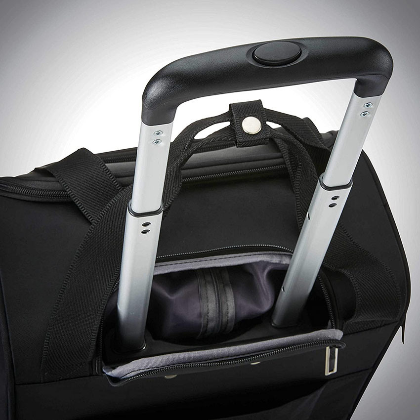 Carry-on Spinner with USB Port 4-Wheel Roller Bag