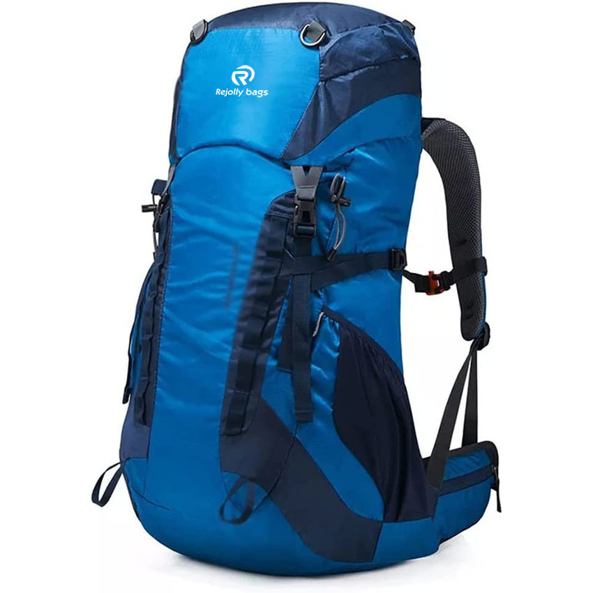 52L Outdoor Mountaineering Backpack with Rain Cover Sports Climbing Bag