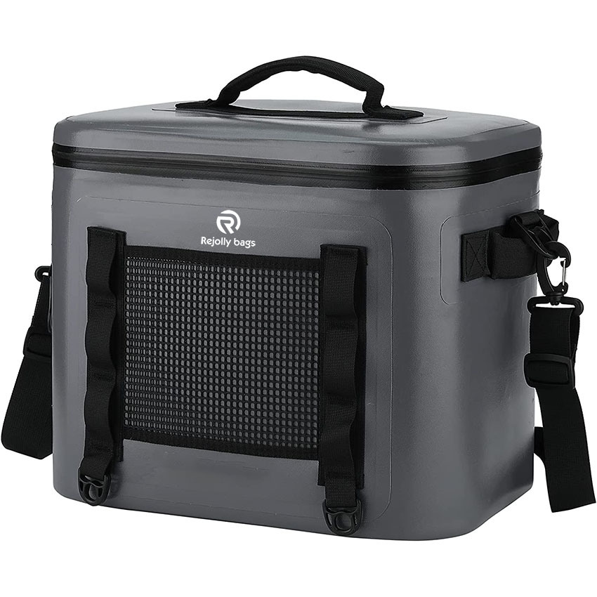 Portable Softsided Insulated Dry Cooler Backpack for Camping, Fishing and Beach Bag