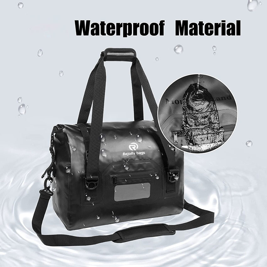 Lightweight 35L Sizes Large Storage Space Durable Waterproof Duffel with Straps and Handles for Camping Bag