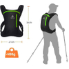 Cycling Backpack 3L Bike Backpacks Hydration Packs, Lightweight Daypack for Hikingtravelling Outdoor Sports Hydration Bag