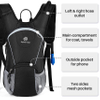 Hiking Hydration Backpack with 2L BPA Free Water Bladder, Small Lightweight and Insulated Pack for Kids, Men and Women to Running, Cycling Hydration Bag