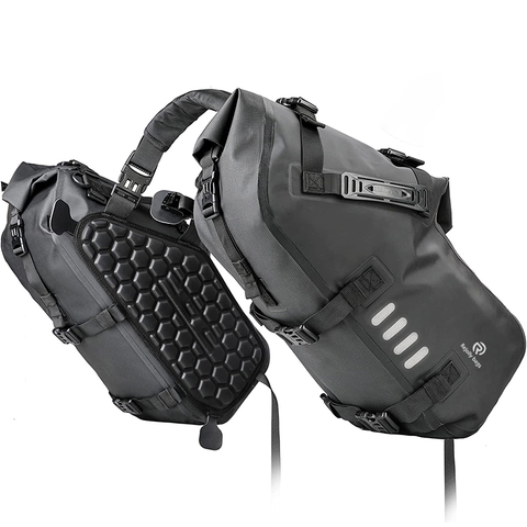 Durable Waterproof Motorcycle Side Saddlebags Dry Bicycle Pannier Bag RJ228349