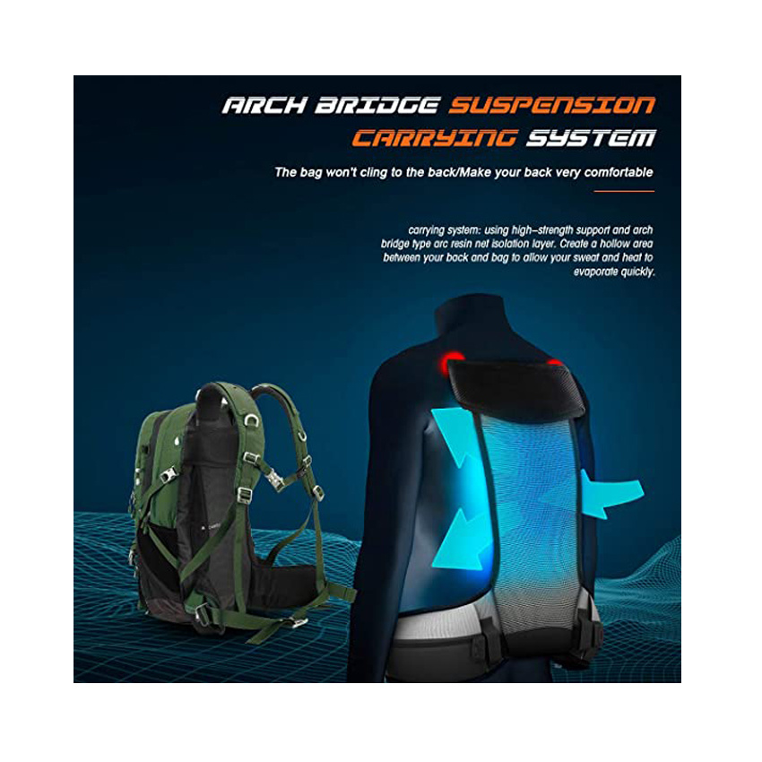 Waterproof Travel Bags Hiking Mountain Bag Outdoor Hiking Camping Travel Backpack