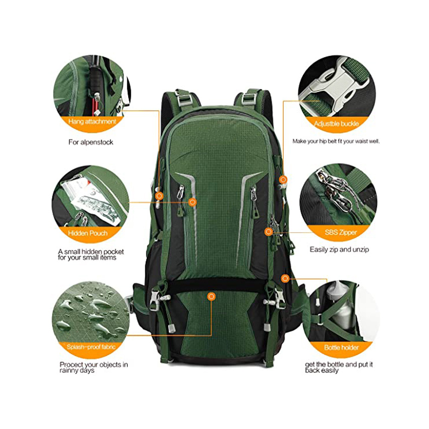 Waterproof Travel Bags Hiking Mountain Bag Outdoor Hiking Camping Travel Backpack