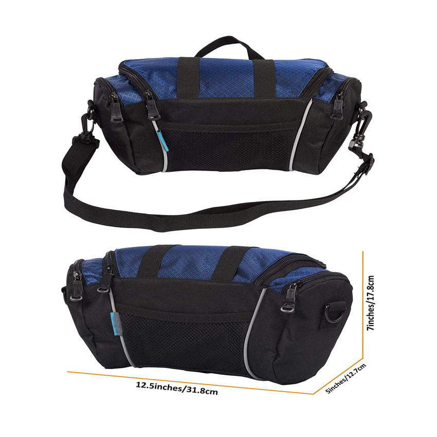 Bicycle Travel Sports Handlebar Bag Front Frame Pack Bike Front Basket Bag