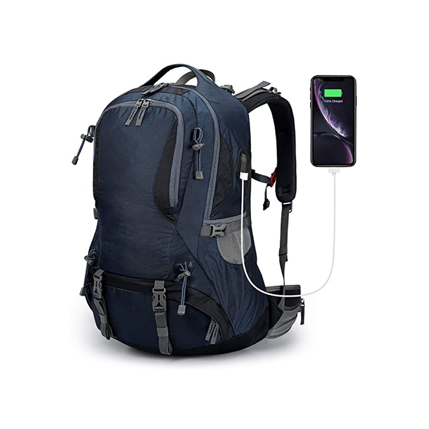 Wholesale Travel Bag Hiking Backpack Waterproof Daypack Outdoor Camping Climbing Backpack with Rain Cover