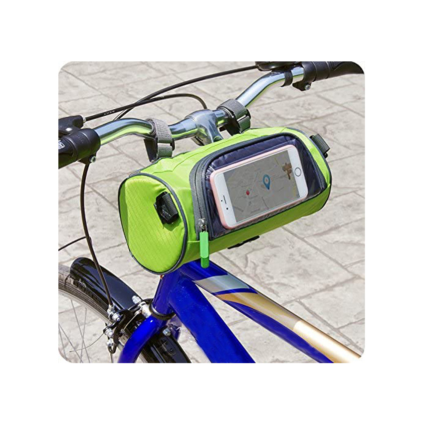 Travel Sports Waterproof Bicycle Handlebar Bag with Transparent Pouch Road Bicycles Accessories Top Tube Saddle Seat Bag