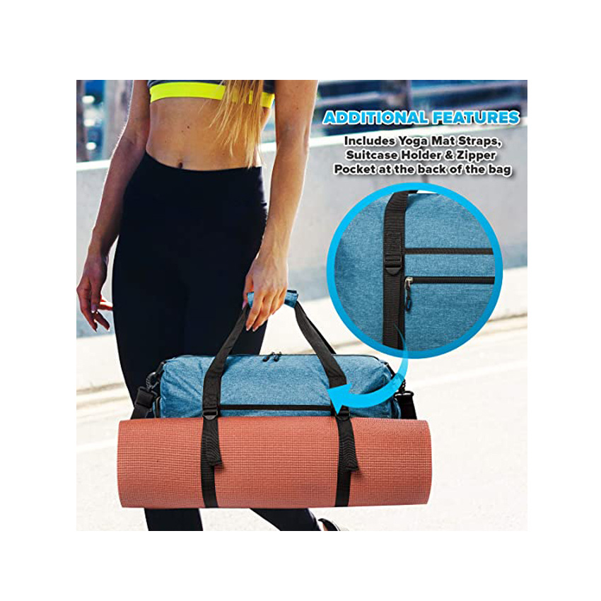 Travel Gym Bags Packable Sports Duffle Bag Storage Handle Bag