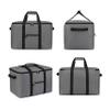 Lunch Cooler Bag Cool Grocery Bag Insulated Delivery Bag Pizza Shoulder Bag