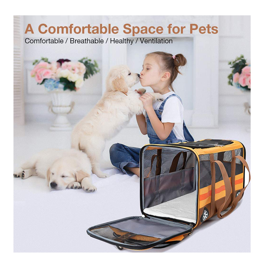 Pet Products Pet Supplies Pet Cage Ventilated Pet Bags Dog Cat Carrier