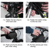 Bicycle Bag Waterproof Cell Phone Bags MTB Road Mountain Bike Pannier Cycle Cycling Sports Outdoor Travel Hiking Accessories Backpack Bag
