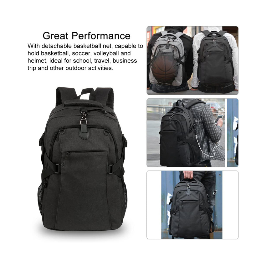 Lightweight Backpacking Waterproof Basketball Backpack Large Sports Bag Sports Gym Bag