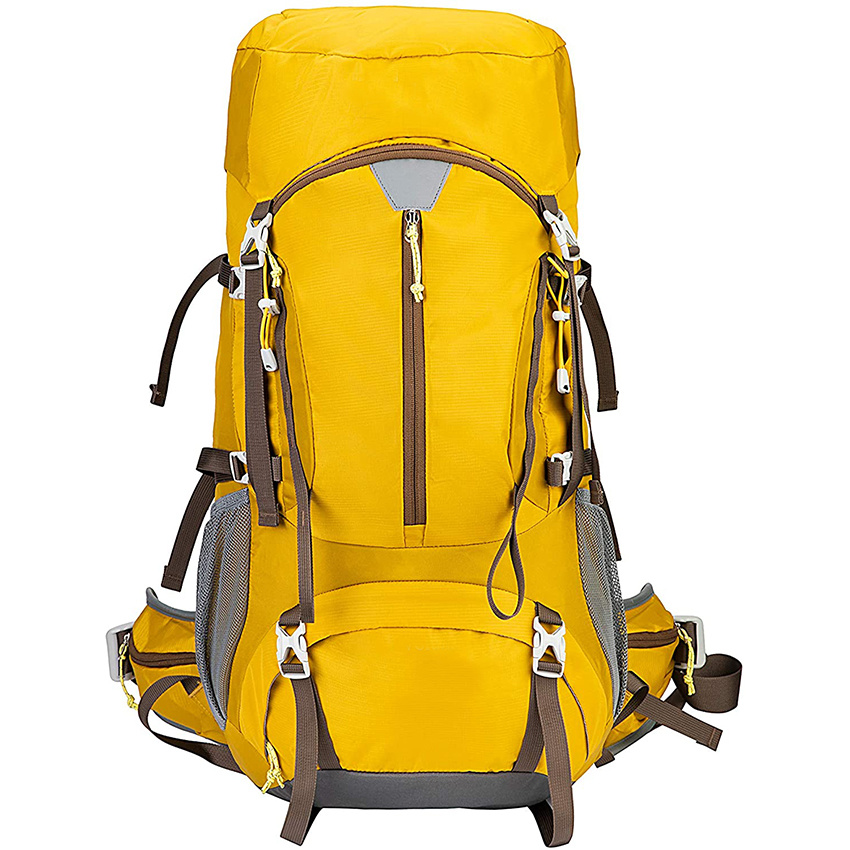 Hiking Bicycle Equipment Backpack with Rain Cover Adjustable Travel Bag Outdoor Luggage Bag