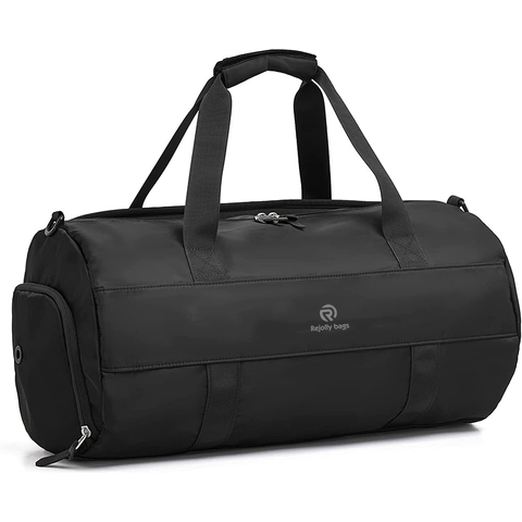 Gym Bag for Women with Shoe Compartment and Wet Pocket, Simple Durable Lightweight Sports Duffel Bags,Great for Exercise and Overnights Travel Sports Bag RJ196182